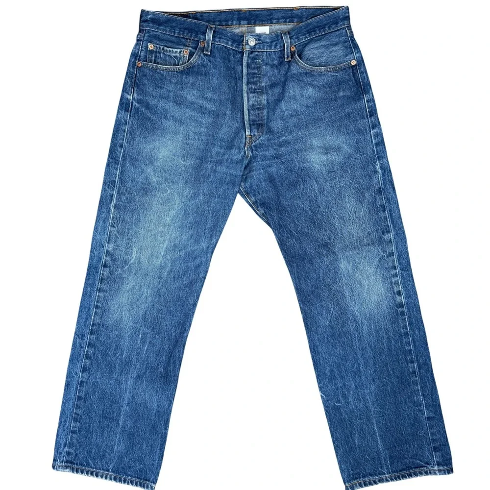 Levi's‎ 501XX Button Fly Jeans 38x32 Made Guatemala 1999–2003 Vintage Denim